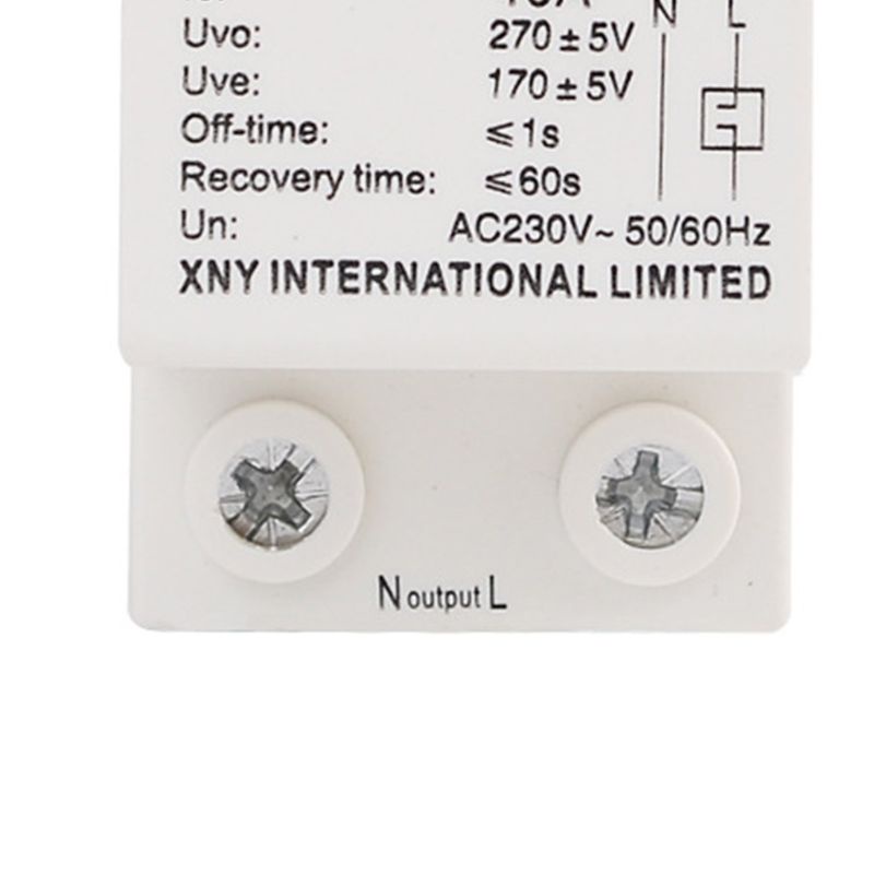 Btsg 40a 230v Din Rail Pemulihan Otomatis Reconnect over Voltage and Under Voltage Perangkat Pelindung Relay Du