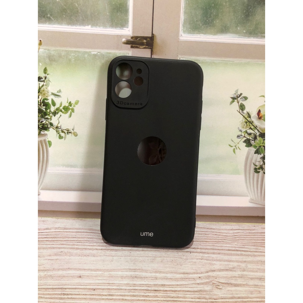 CASE IPHONE 11 SOFTCASE SILIKON BLACK DOVE PROTECTION