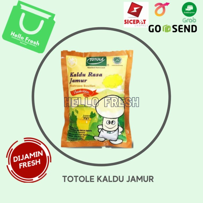 

NEW Totole Kaldu Jamur 400gr - 40gr