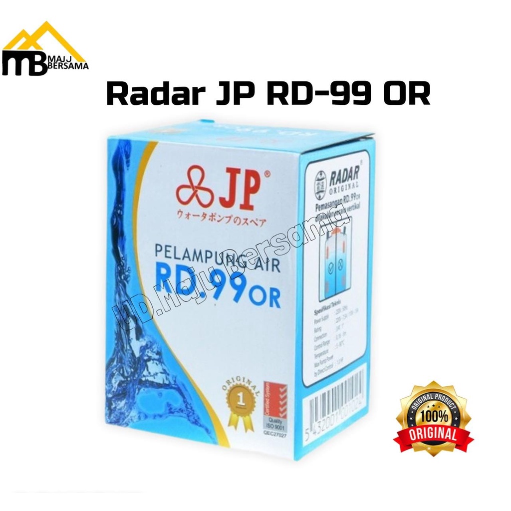 RADAR RD.99 OR Pelampung Air Otomatis / Pelampung Toren (Radar-JP)