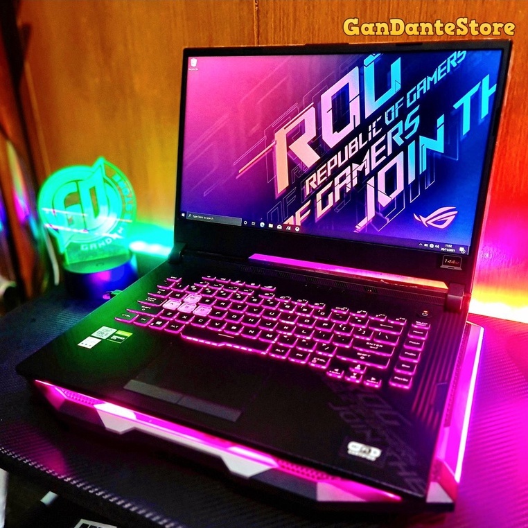 Asus ROG G512LI STRIX Gaming Desain Laptop Gen 10 + GTX 1650 Ti 144 Hz IPS 100 % sRGB