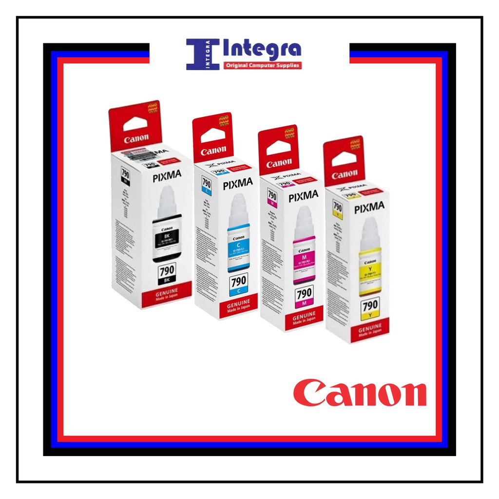 Tinta Canon 1 Set 790 ( Bk, C, M, Y ) Original