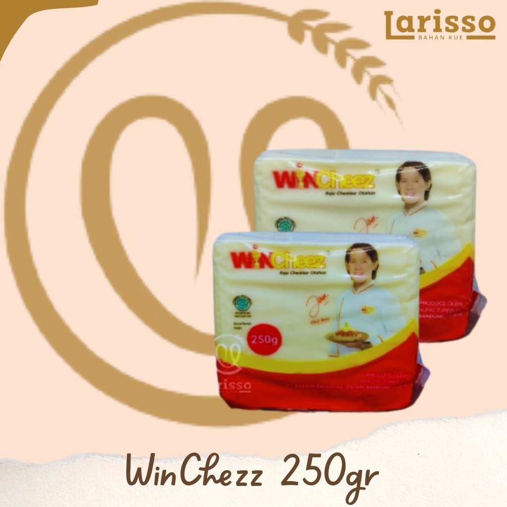 

WINCHEEZ KEJU CHEDDAR 250GR KEJU PARUT EKONOMIS