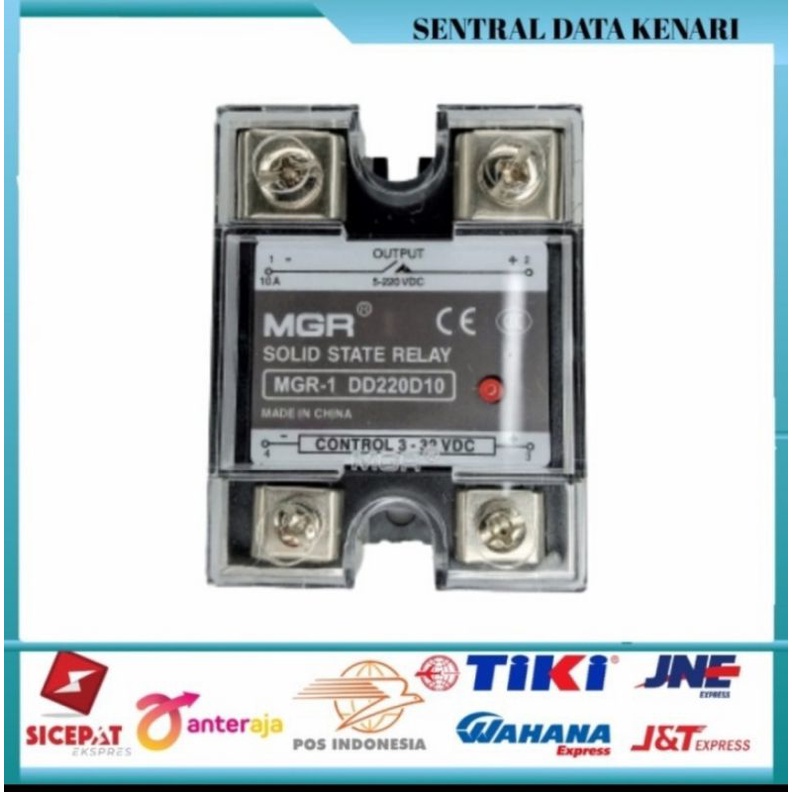 MGR Solid State Relay DC control DC 10A Input 3-32VDC Output 5220VDC