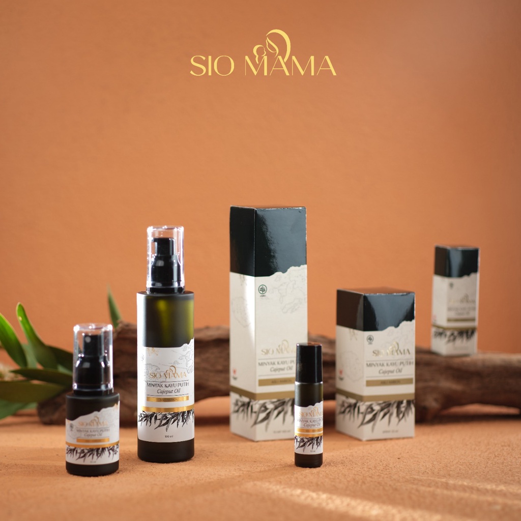 SIOMAMA SPRAY 35ml Cajeput Oil - Minyak Kayu Putih Premium SIO MAMA Asli Ambon