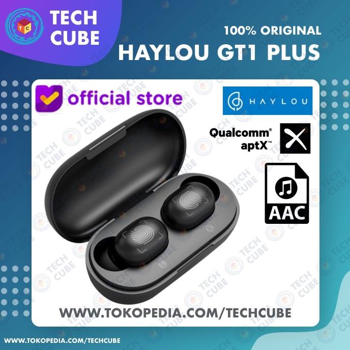 OPEN RESSELER Haylou GT1 Plus TWS Wireless Earphone Bluetooth 5.0 Touch