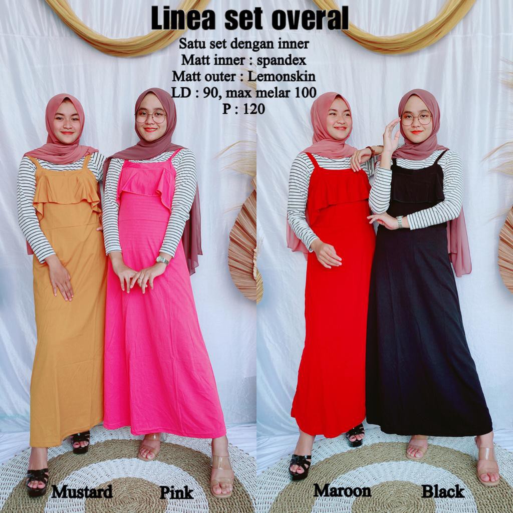 Overall Set Linea Dalmy Fazra Lesya  Lemonskin Part 1