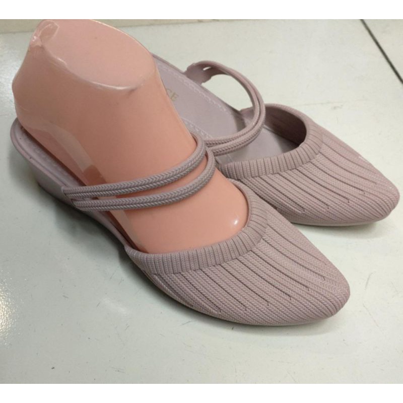 Sandal Jelly tali Wedges F816 Porto Lady-7