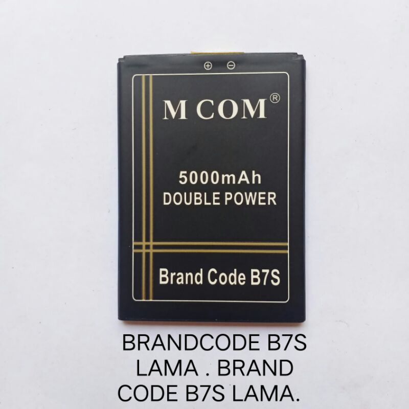 Baterai Brandcode B7S Lama / B7S Honor . B77 Brand code battery baterei