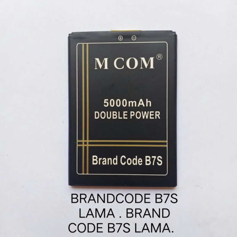 Baterai Brandcode B7S Lama / B7S Honor . B77 Brand code battery baterei