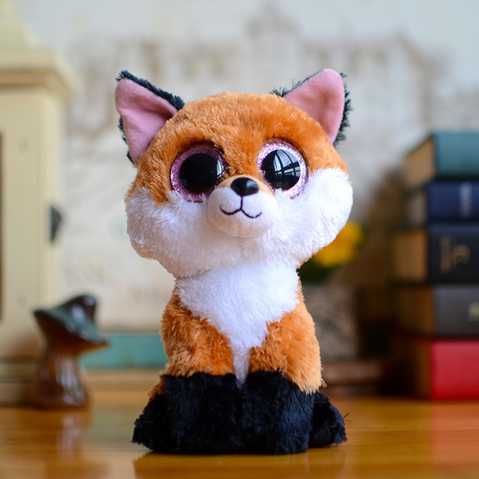 ty fox stuffed animal