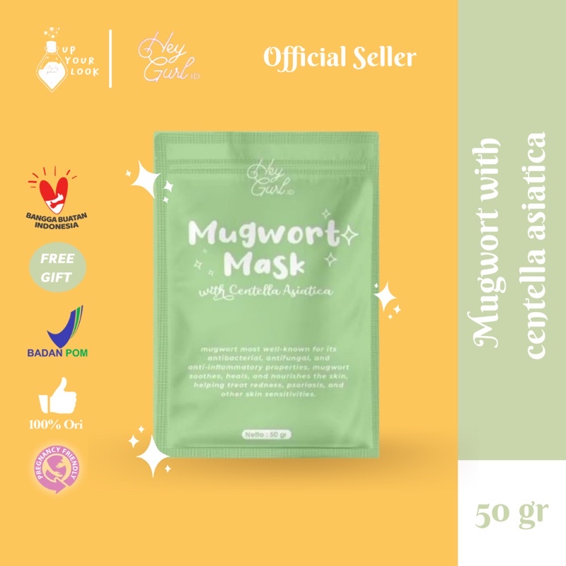 ✨Up Your Look✨ HEYGURL MUGWORT MASK hey gurl masker mugwort 50gr