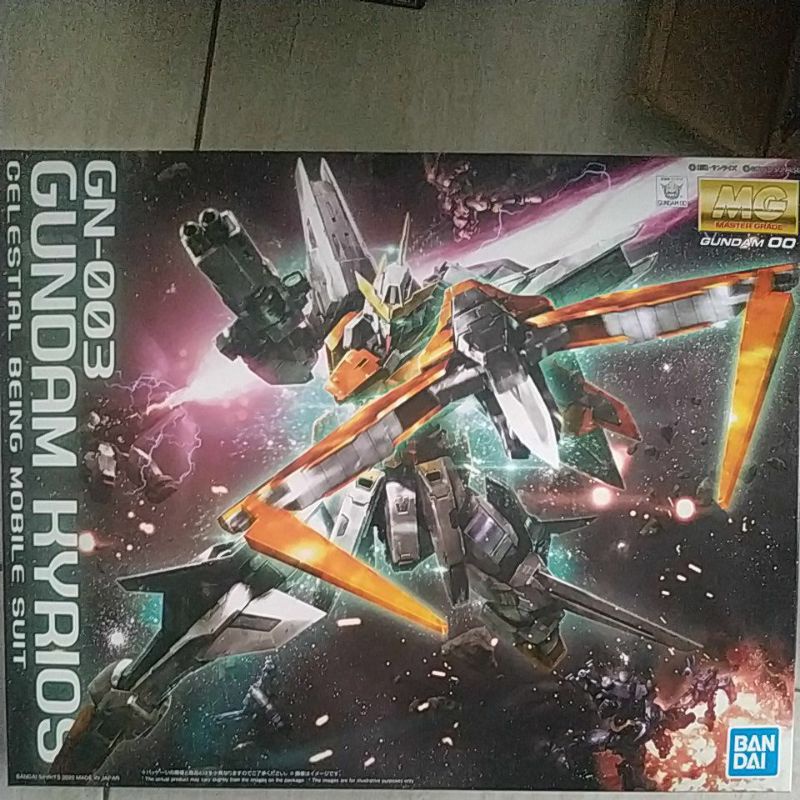 mg gundam kyrios bandai