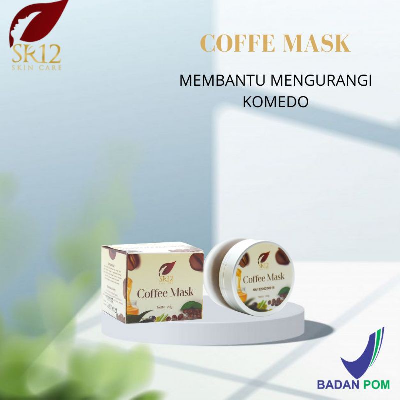 COFFE MASK/PENGHILANG KOMEDO/MASKER KOPI /MASKER WAJAH