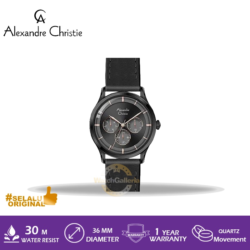 Jam Tangan Alexandre Christie AC 2868 BF LIPBARG AC 2868 BFLIPBAR Original Murah