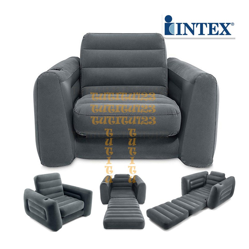 Intex Sofa Kasur Angin Lipat Single