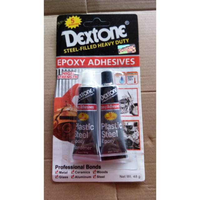 

Lem Epoxy Dextone 5 minute Lem campur 2 komponen Lem besi