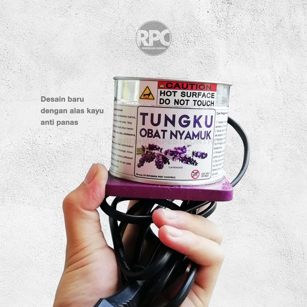 OBAT NYAMUK AMPUH !!! PAKET BASIC ( 100 GRAM BUBUK OBAT NYAMUK DAN TUNGKU BASIC ) TUNGKU NYAMUK