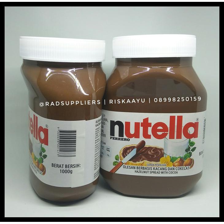 

Nppb Nutella Big Size 1Kg..Spesial Price !! X1C5