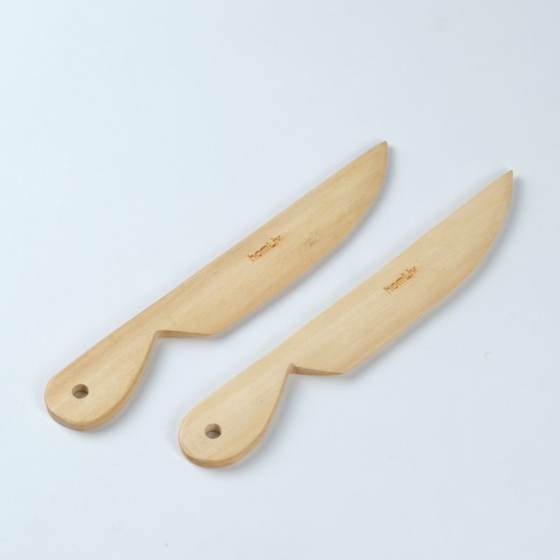 Pisau Kayu Serbaguna Bruno - Multifunction Wooden Knife (Homliv)