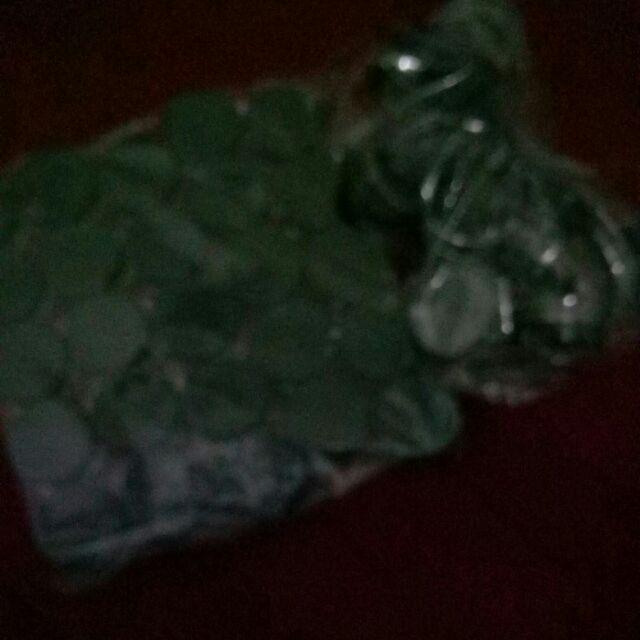 Pot Cream 5gram / 5 Gram Hitam Natural Datar (kemasan 25 Pcs)