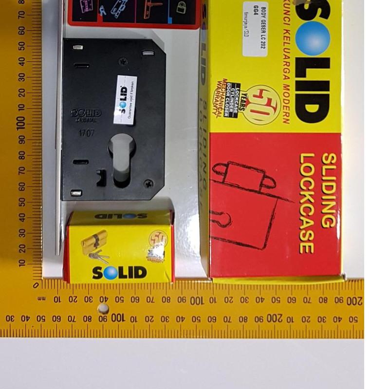 ♪ Kunci Pintu Sliding Geser Kunci Mekar SOLID LENKAP ➯