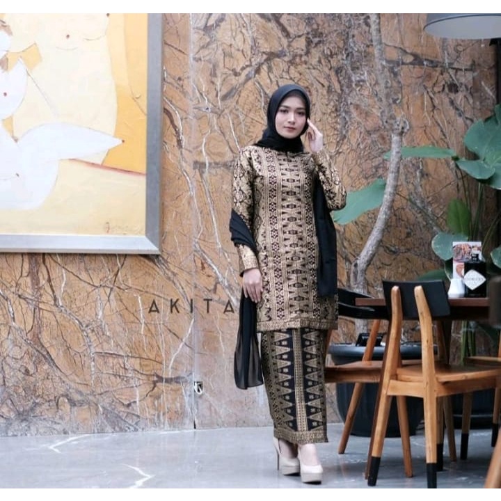 KHANSABATIK NEW ARRIVAL!!! ADA JUMBO BATIK COUPLE KONDANGAN LAMARAN  SONGKET KEKINIAN TERBARU 2022 FASHION MUSLIM KELUARGA