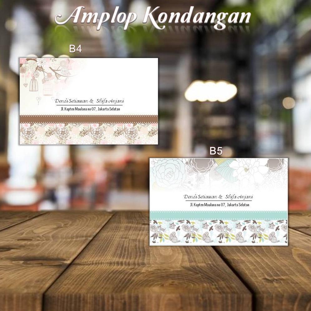 

Produk❅➯ KTLHW Kode B4, B5 - Amplop Kondangan / Amplop Desain / Amplop Nama - @TM_Dsain isi 50pcs Y63 ✴Best Seller