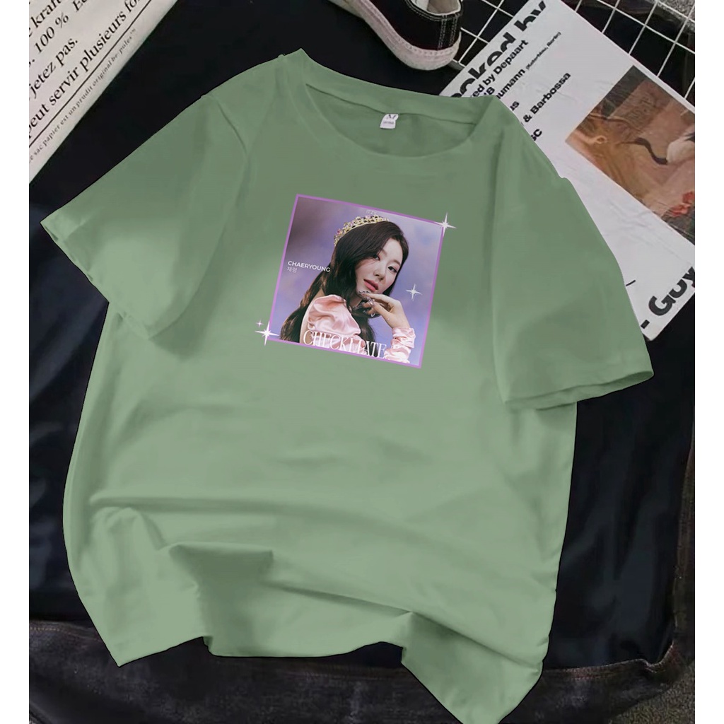 Pretty Savage- Kaos Oversize Itzy chaeryoung Checkmate Photo