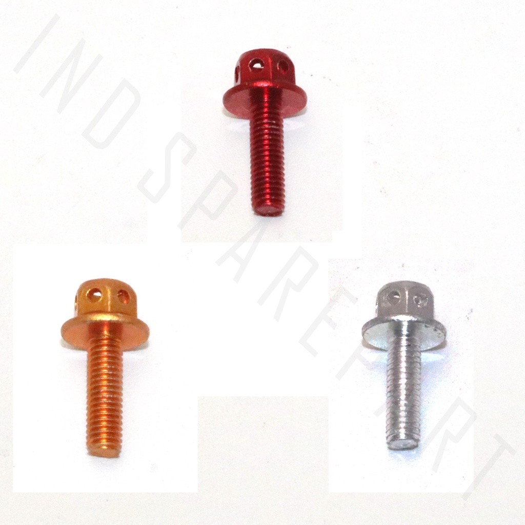 Baut-Baud Body-Bodi-Visor Probolt Cacing Philip-Phillip-Phillips-Pilip Motor Yamaha M5x16 M 5x16-M5- 5 X 16