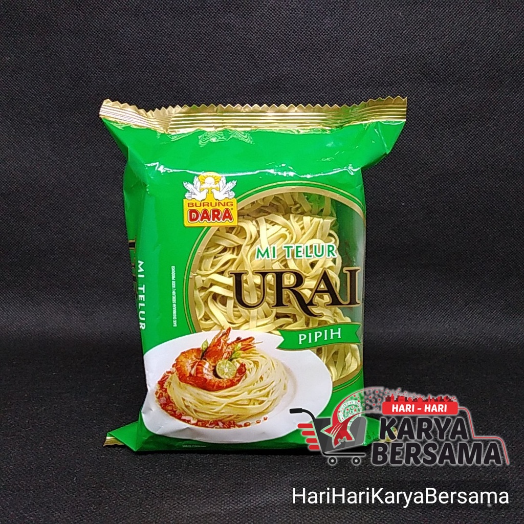 

MI CAP BURUNG DARA MI TELUR URAI PIPIH 140GR