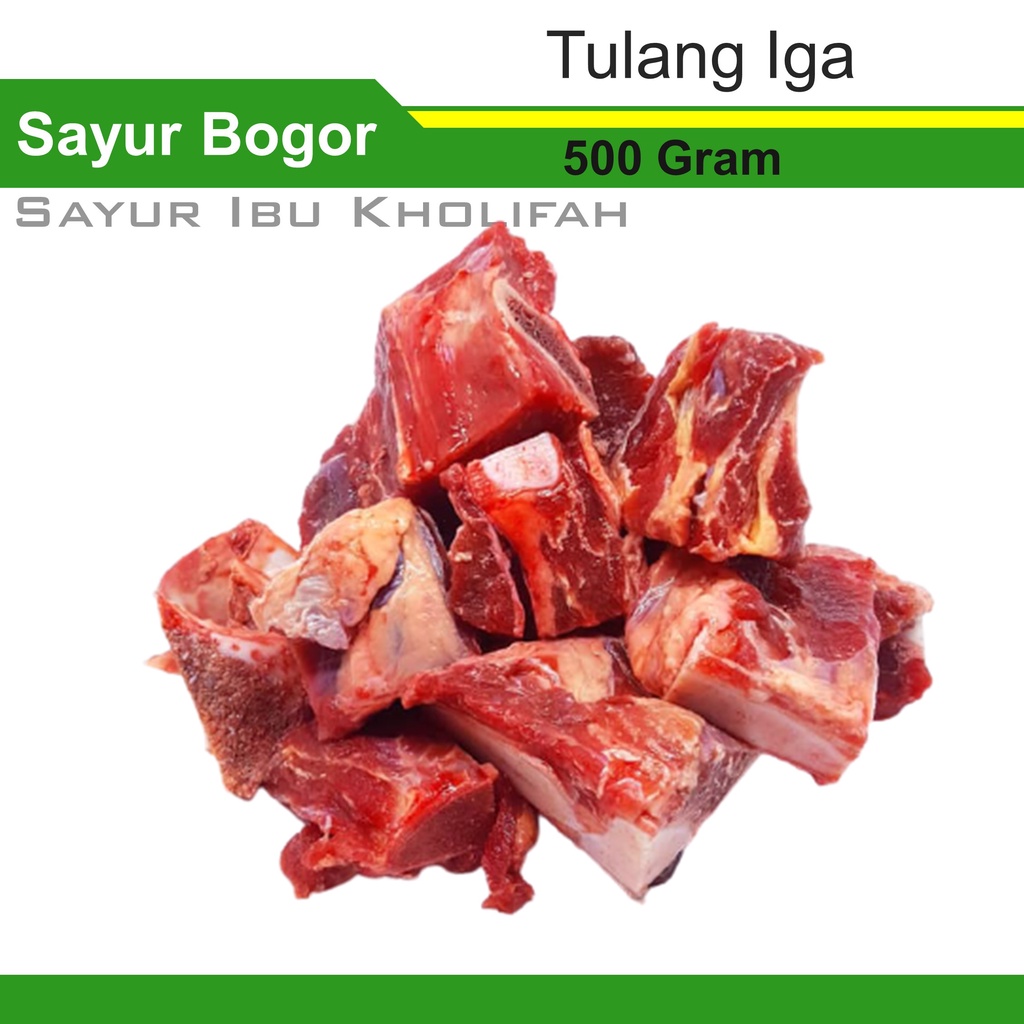 

Tulang Iga Sapi 500 Gram Daging Segar Bogor Freshmart