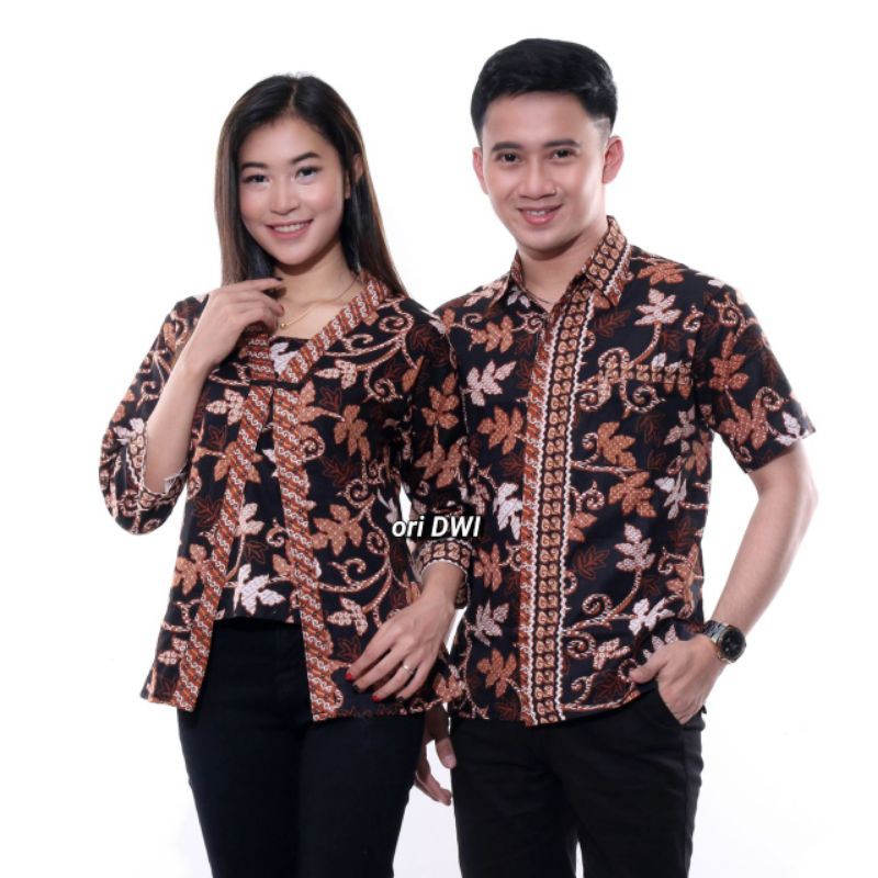 Atasan Batik S.M.L.XL.XXL.3L.4L.5L Blouse Batik Wanita motif mahabaten