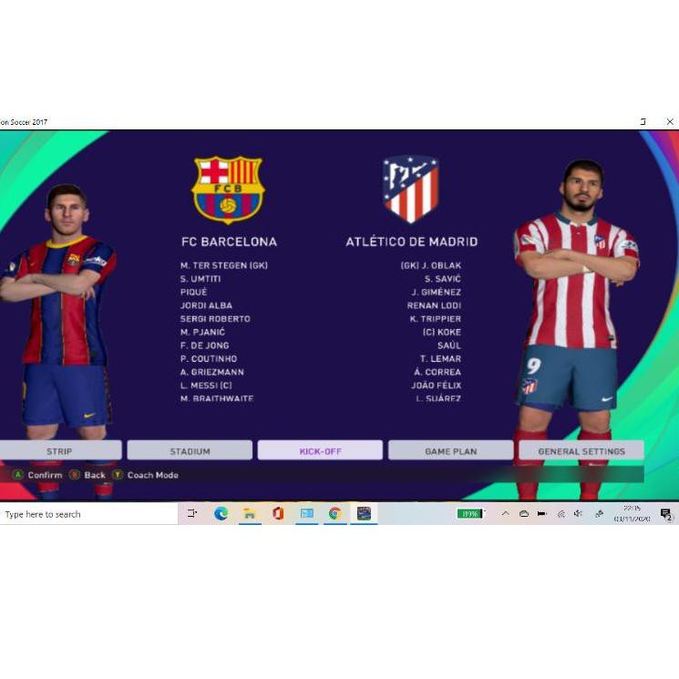 Sale EBKT0 CD PES 2017 + PATCH 2021 UPDATE PC GAMES 62 Pasti Murah