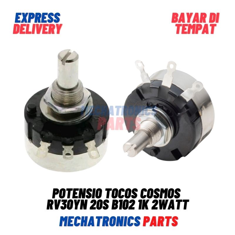 [PAS-9738] POTENSIO TOCOS COSMOS RV30YN 20S B102 1K 2WATT