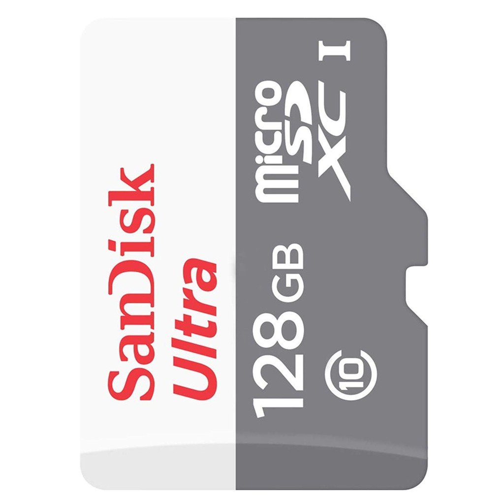 Memory Card | Micro SD 128GB SanDisk Ultra up to 100Mbps Class 10 - Garansi Resmi 7 Tahun