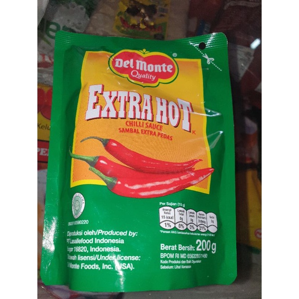 

delmonte extra pedas 200gr