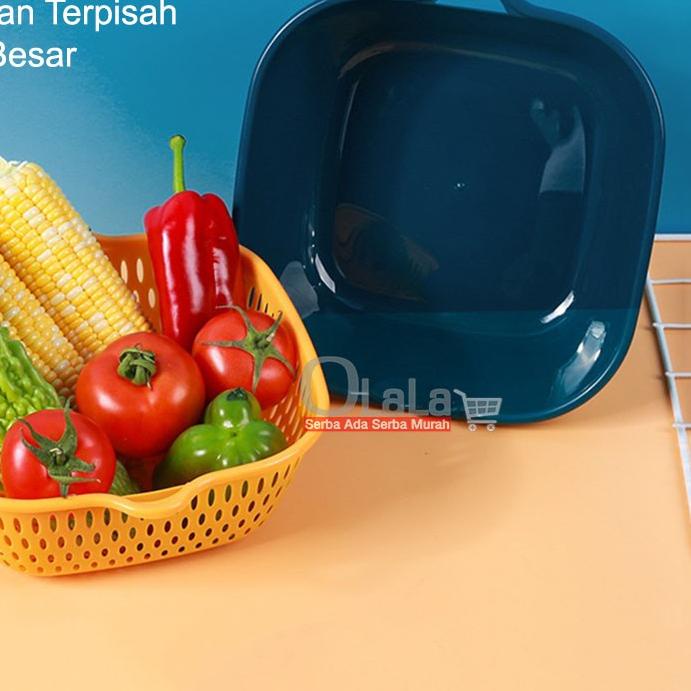 ♞ KERANJANG TIRISAN SERBAGUNA 6IN1 OLL-0710 ▲