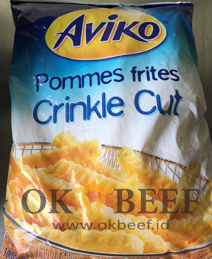 

Kentang Aviko Crinkle 12mm 1Kg