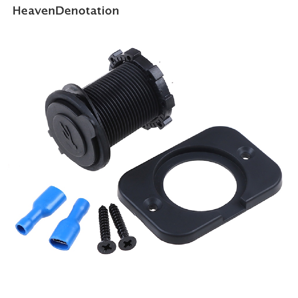 [HeavenDenotation] Dual 2 USB outlet 1A &amp; 2.1A port socket charger for car boat motorcycle 12 volt