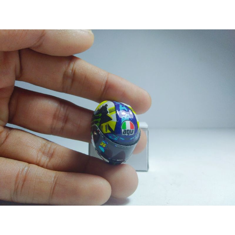 miniatur helm Joan mir skala 1:12