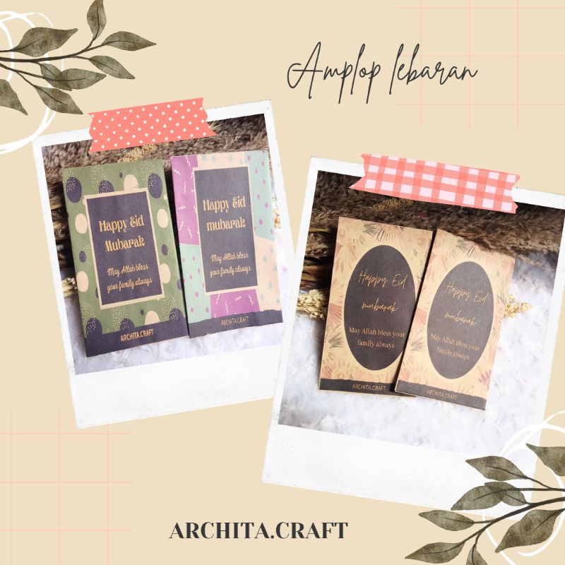 Amplop lebaran /amplop kekinian bisa custom design