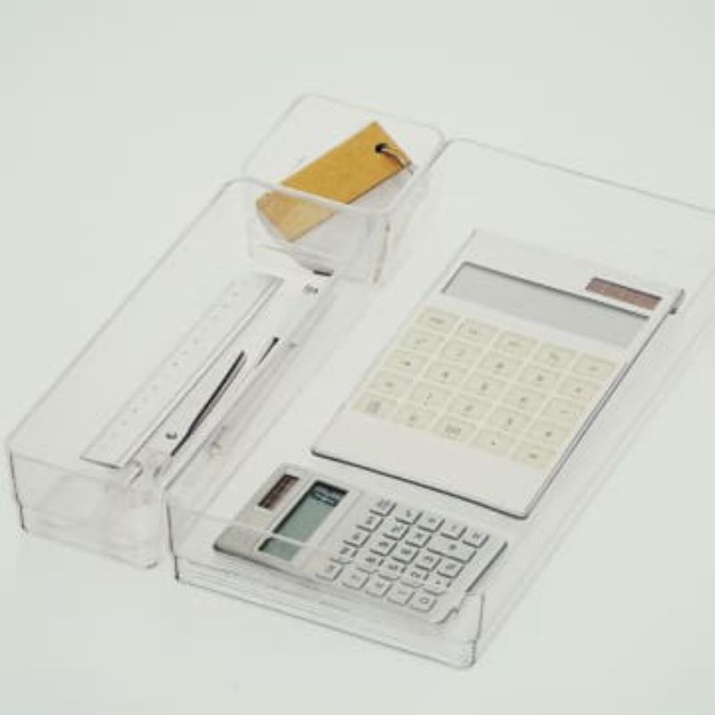 

Organizer Laci 3 Sekat - Transparan.