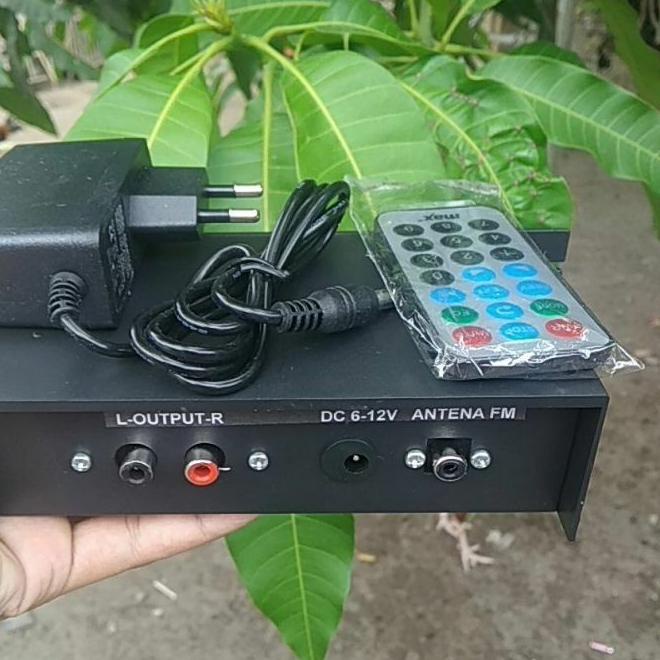 ➧ Mp3 player bluetoot/Modul mp3 bluetooth MP3 RADIO RAKITAN 12V + adaptor / mp3 radio Bluetooth ☁