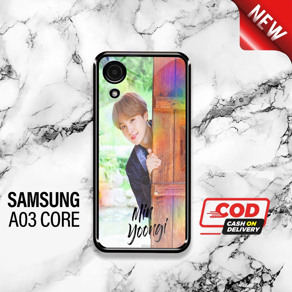 SRC - Case Samsung A03 Core Motif kpop artis korea Casing Hardcase Glossy 2D Terbaru Silikon Softcas