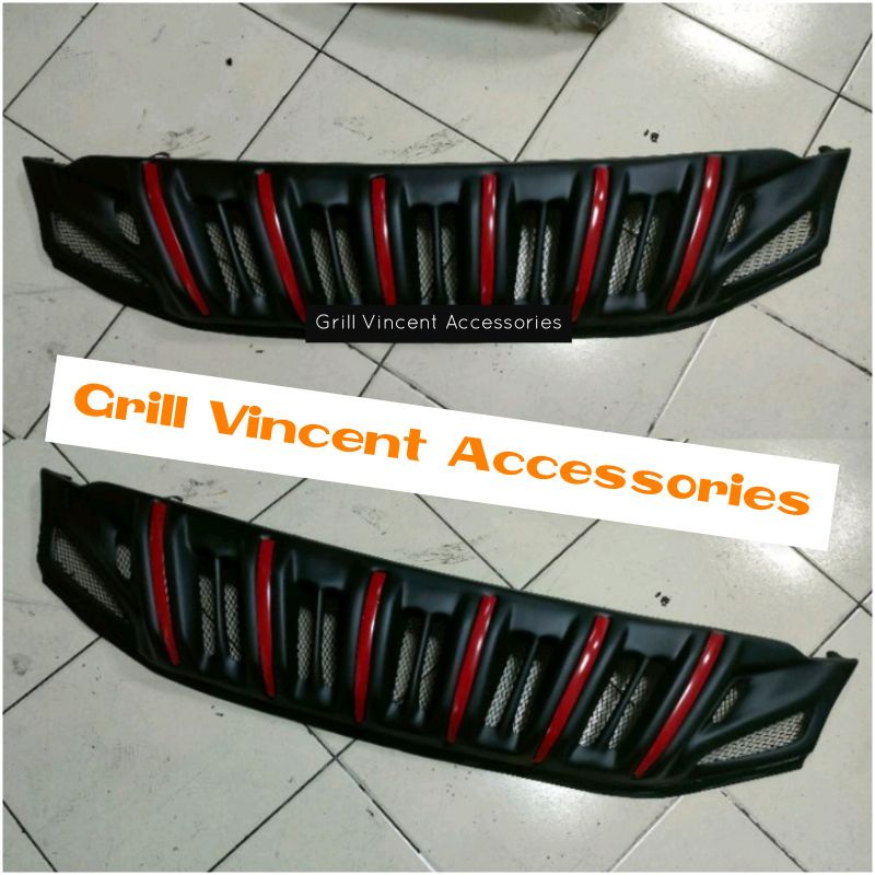 Grill Ertiga 2015 2016 2017 model Apollo Prado list Merah