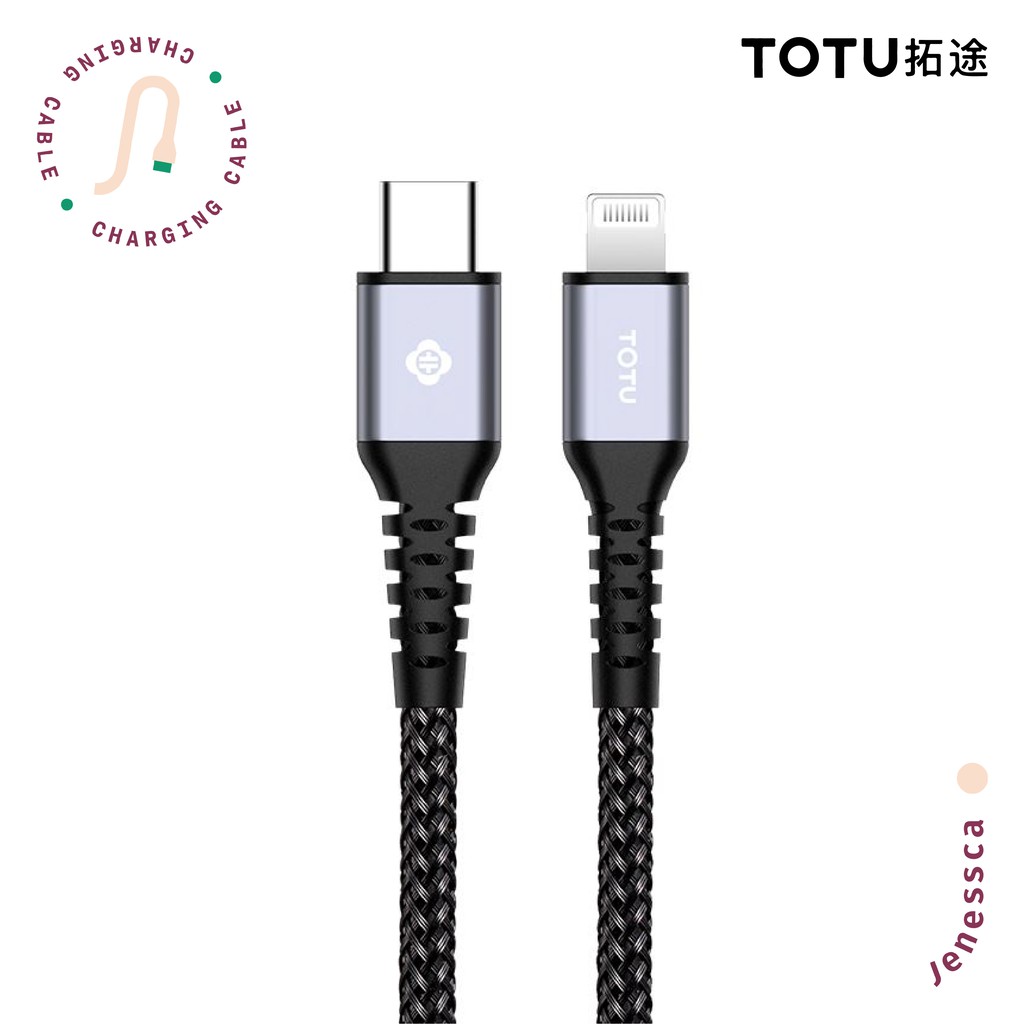 TOTU PD MFI Type C To Lightning Kabel Data PD Fast Charging iPhone