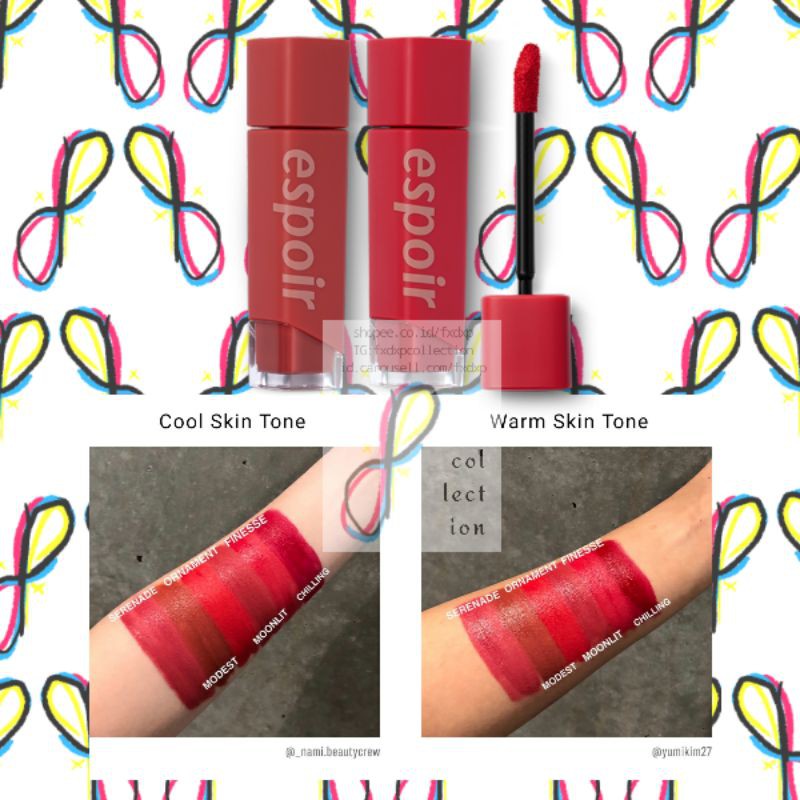 Espoir New Couture Lip Fluid Velvet 7g (Lip Tint Velvet Matte)