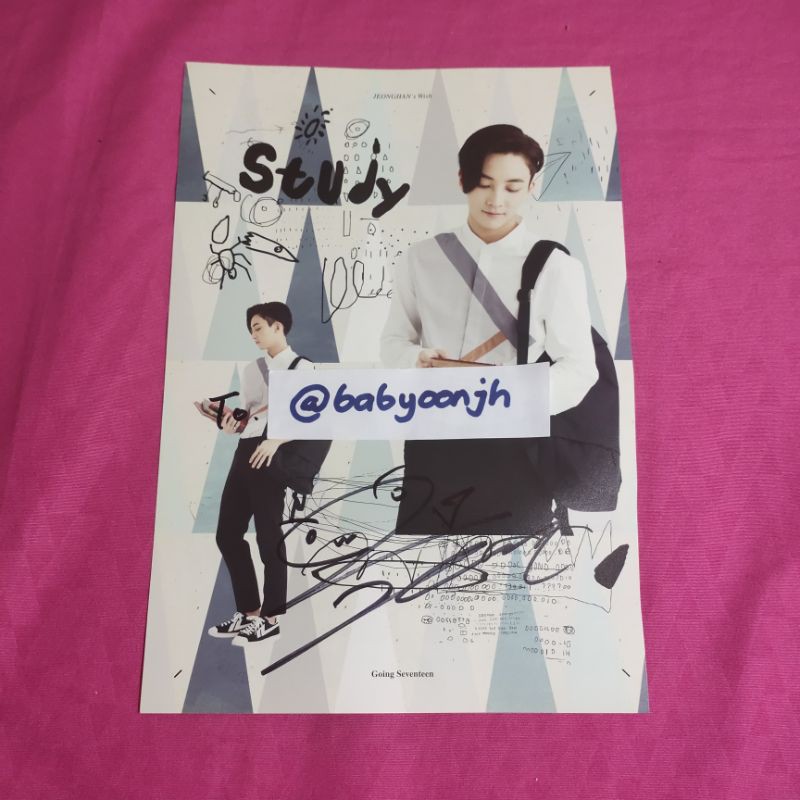 Jeonghan Sign Page - Going Seventeen Era (sudah ada nama)