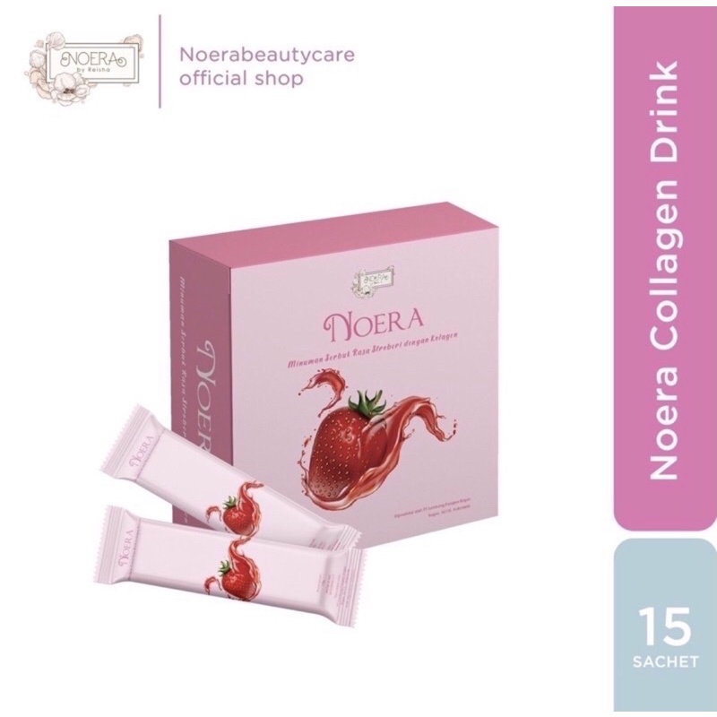 [ SIAP KIRIM ORI 100% ‼️] NOERA COLLAGEN DRINK KOLAGEN GLUTATION PEMUTIH BADAN AMPUH VIRAL | 0Noera 